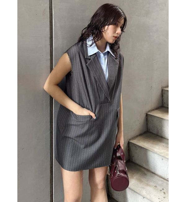 MURUA「2wayカットオフミニワンピース」|ワンピース|