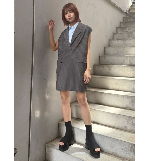 MURUA「2wayカットオフミニワンピース」|ワンピース|