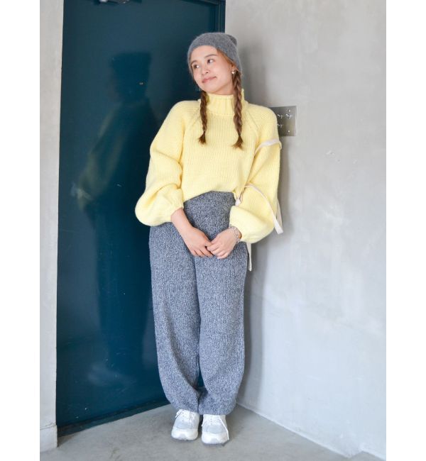 Ungrid「ローゲージハイネックショートニット」|ニット・セーター|