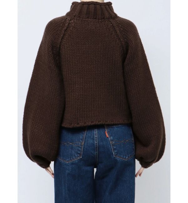 Ungrid「ローゲージハイネックショートニット」|ニット・セーター|