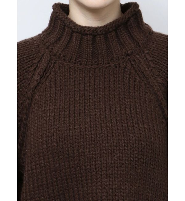 Ungrid「ローゲージハイネックショートニット」|ニット・セーター|