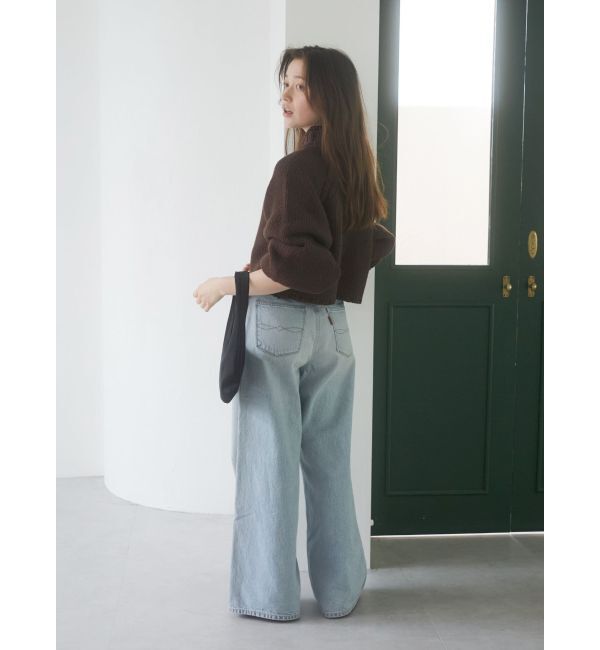 Ungrid「ローゲージハイネックショートニット」|ニット・セーター|