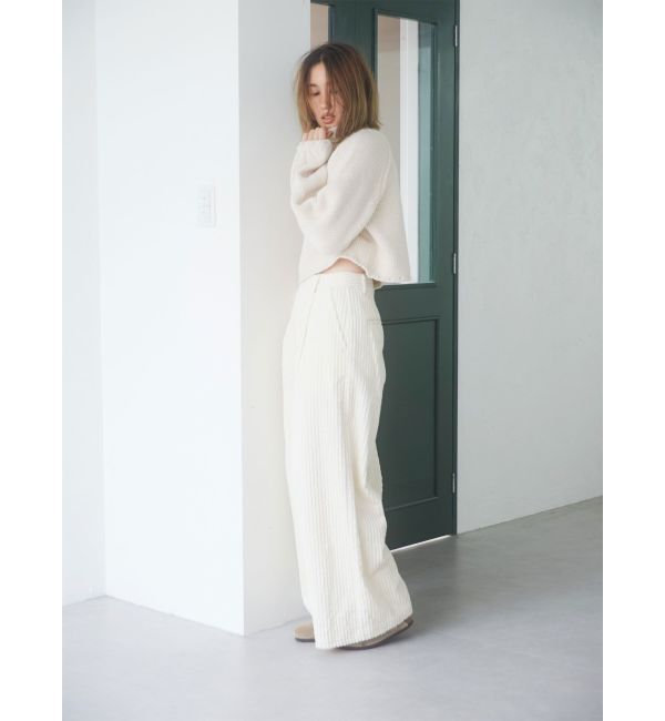 Ungrid「ローゲージハイネックショートニット」|ニット・セーター|