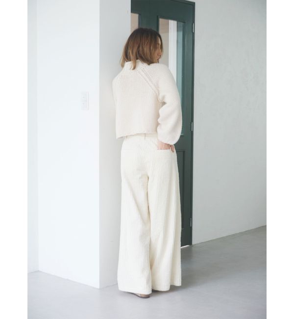 Ungrid「ローゲージハイネックショートニット」|ニット・セーター|