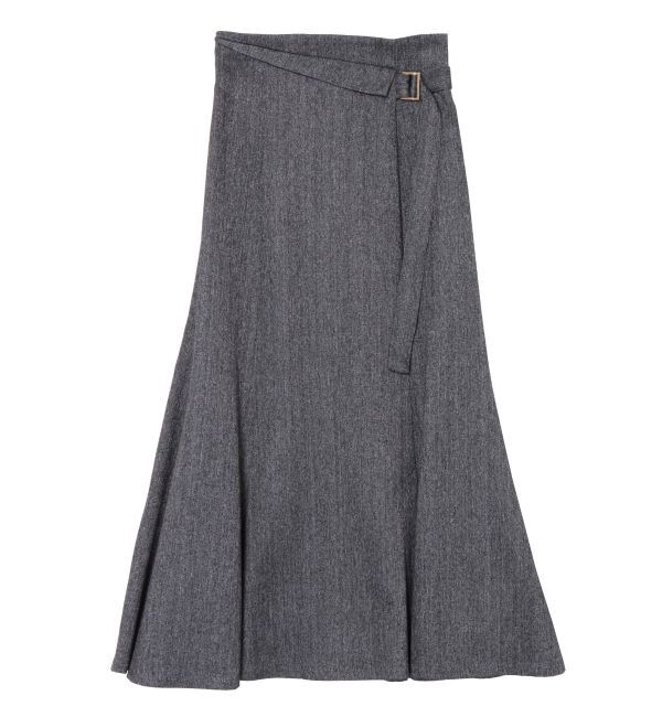 LAGUNAMOON「ウエストラペルツイードマーメイドスカート」|スカート|