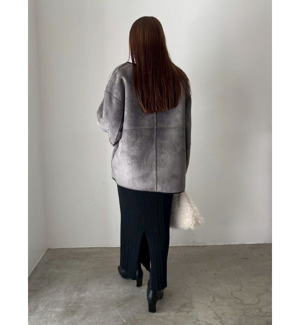 LAGUNAMOON「【REVIVAL】リバーシブルボアブルゾン」|その他|