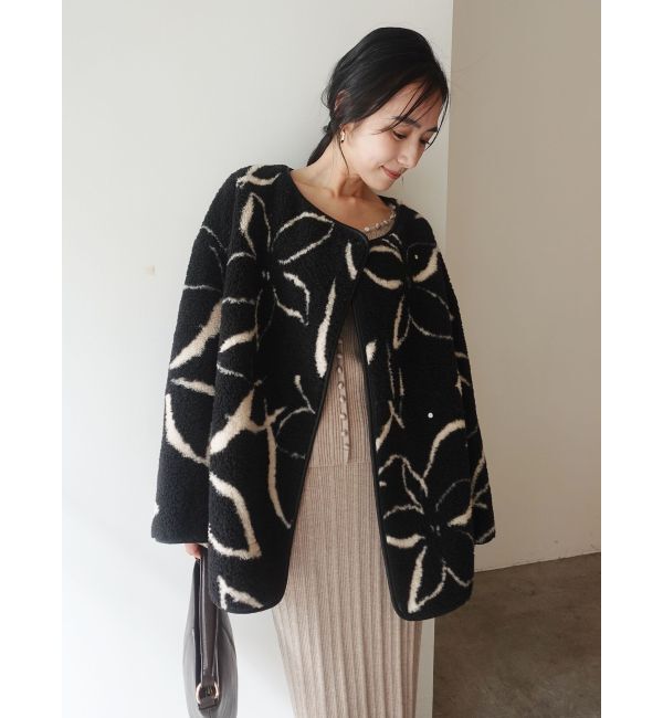 LAGUNAMOON「【REVIVAL】リバーシブルボアブルゾン」|その他|