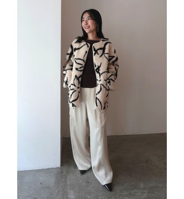 LAGUNAMOON「【REVIVAL】リバーシブルボアブルゾン」|その他|