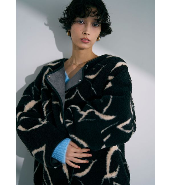 LAGUNAMOON「【REVIVAL】リバーシブルボアブルゾン」|その他|