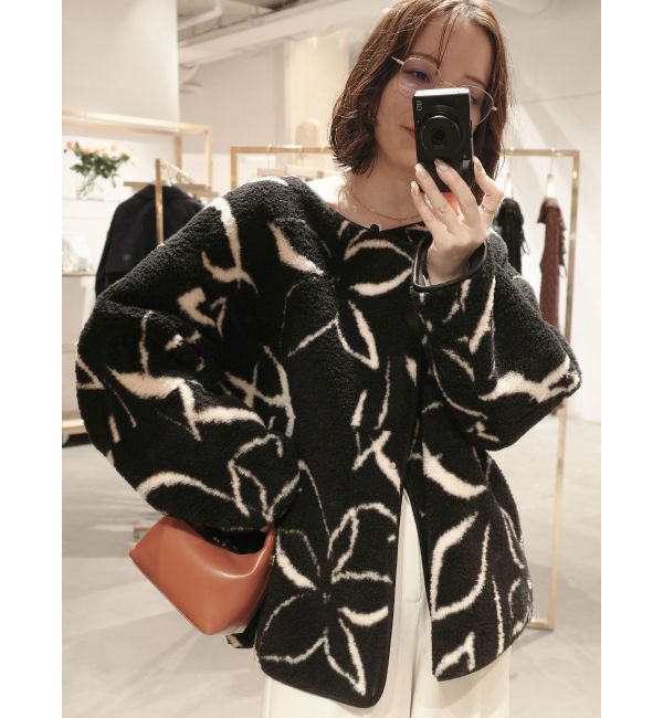 LAGUNAMOON「【REVIVAL】リバーシブルボアブルゾン」|その他|