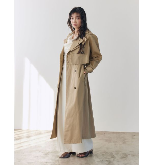 LAGUNAMOON「マルチWAYダブルカラートレンチコート」|トレンチコート|