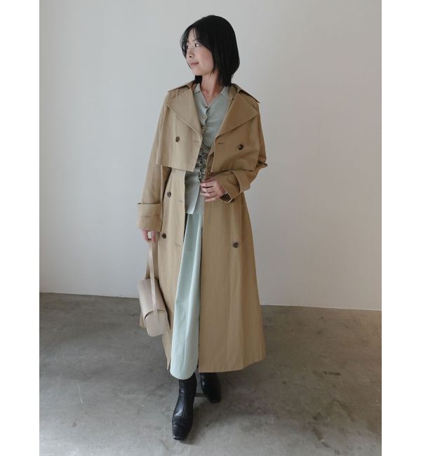 LAGUNAMOON「マルチWAYダブルカラートレンチコート」|トレンチコート|