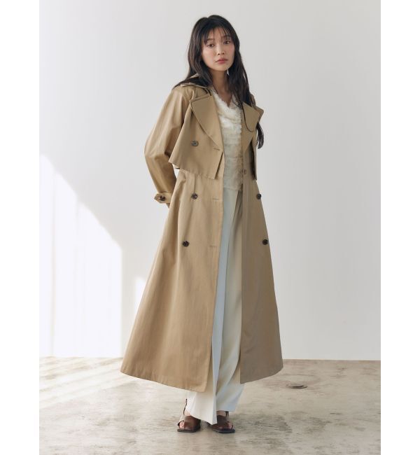 LAGUNAMOON「マルチWAYダブルカラートレンチコート」|トレンチコート|