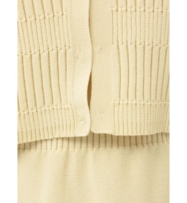 LAGUNAMOON「カラーカーデフォルムニットワンピース」|ワンピース|