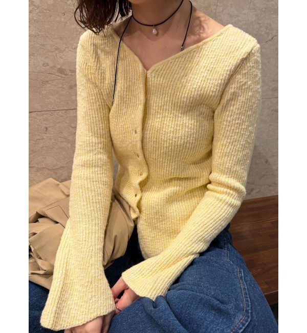 LAGUNAMOON「ボタンデザインニットカーデプルオーバー」|ニット・セーター|