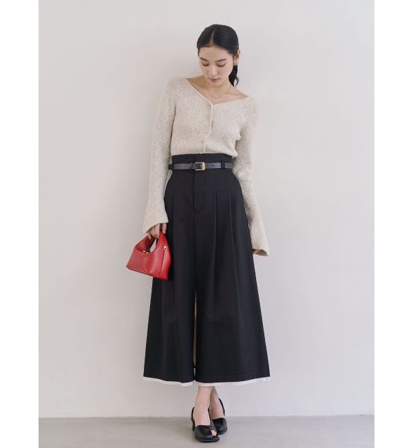 LAGUNAMOON「ボタンデザインニットカーデプルオーバー」|ニット・セーター|