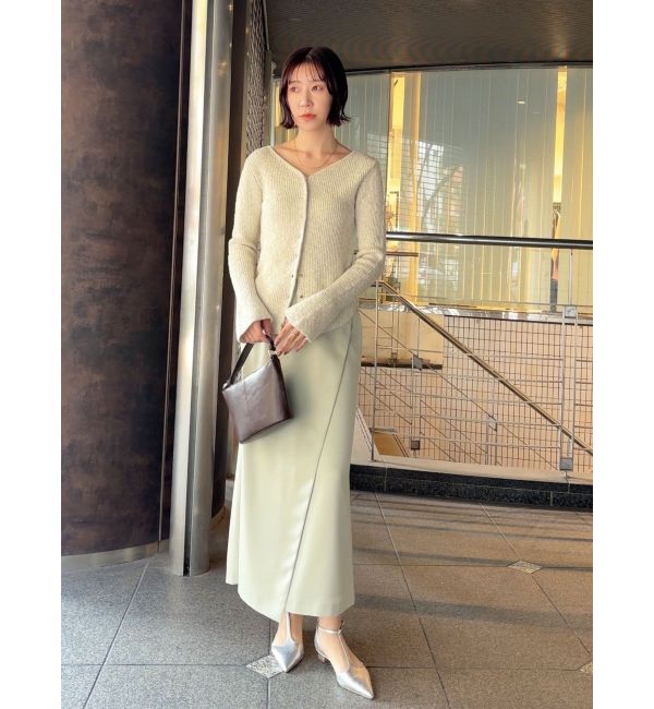 LAGUNAMOON「ボタンデザインニットカーデプルオーバー」|ニット・セーター|