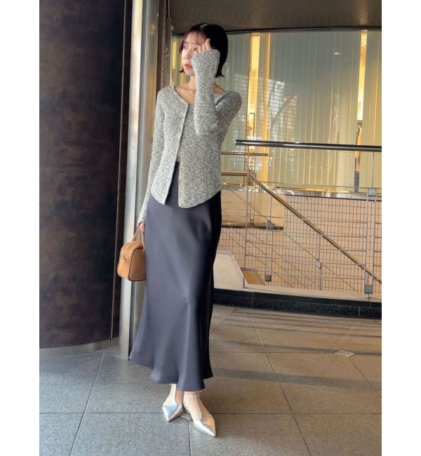 LAGUNAMOON「ボタンデザインニットカーデプルオーバー」|ニット・セーター|