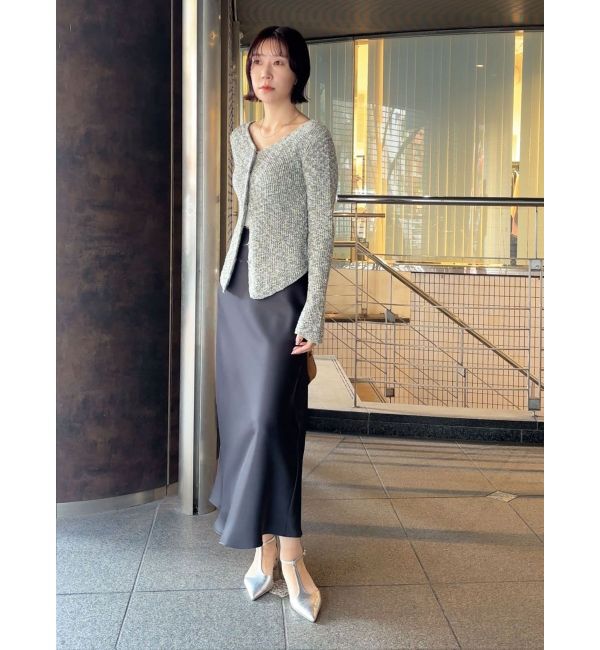 LAGUNAMOON「ボタンデザインニットカーデプルオーバー」|ニット・セーター|