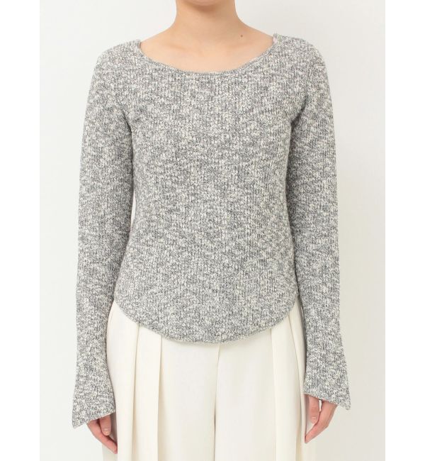 LAGUNAMOON「ボタンデザインニットカーデプルオーバー」|ニット・セーター|