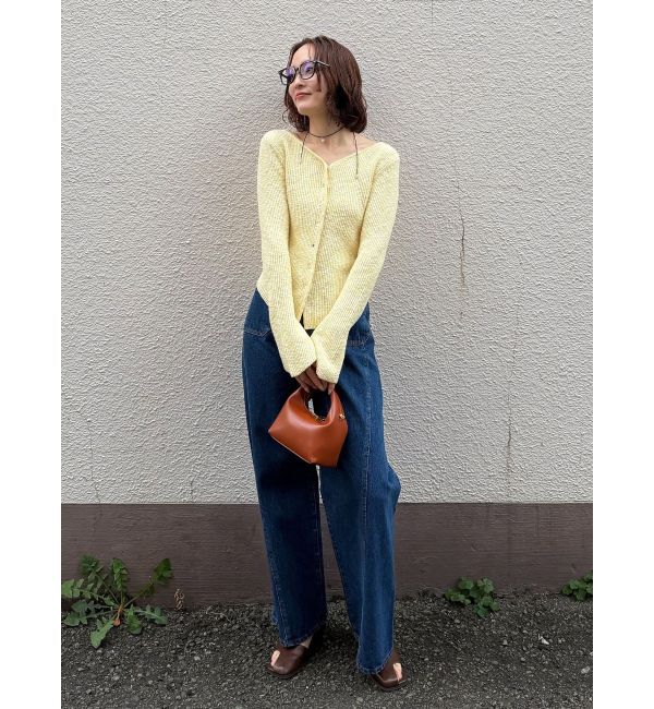 LAGUNAMOON「ボタンデザインニットカーデプルオーバー」|ニット・セーター|