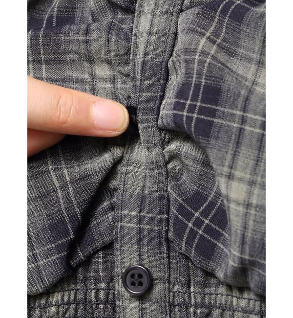 EVRIS「2WAYティアードチェックロングワンピース」|ワンピース|