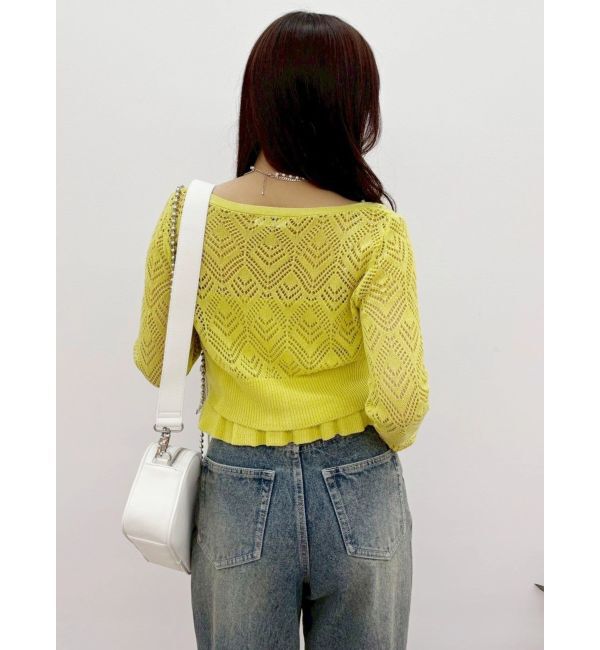 EVRIS「ビスチェアンサンブルニットトップス」|ニット・セーター|