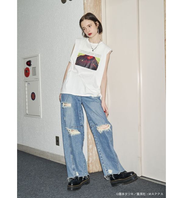 jouetie「【TVアニメ『チェンソーマン』】ノースリーブBIGTシャツ」|Tシャツ・カットソー|