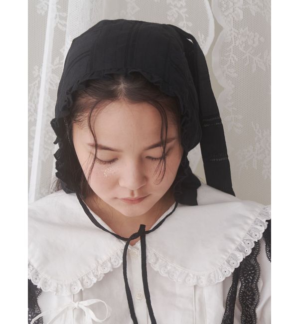 merry jenny「RIBBON cotton bonnet」|その他|