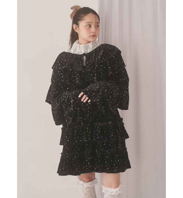 merry jenny「レースリブニット」|ニット・セーター|