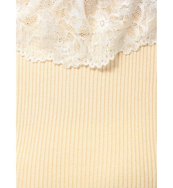 merry jenny「レースリブニット」|ニット・セーター|