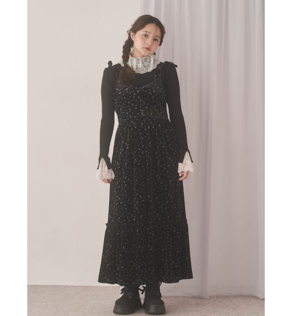 merry jenny「レースリブニット」|ニット・セーター|