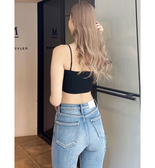 GYDA「コルセットデザインテレコビスチェ」|キャミソール|