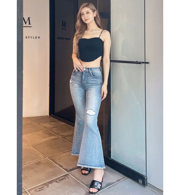 GYDA「コルセットデザインテレコビスチェ」|キャミソール|