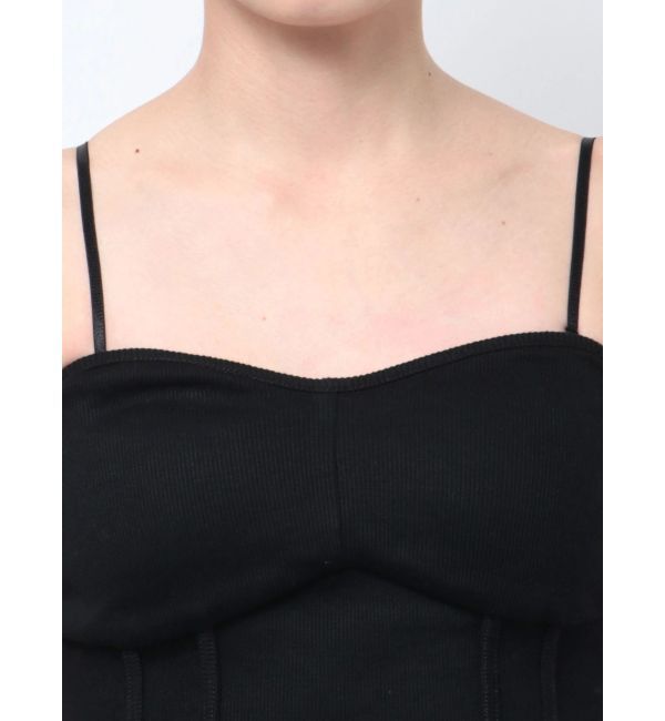 GYDA「コルセットデザインテレコビスチェ」|キャミソール|