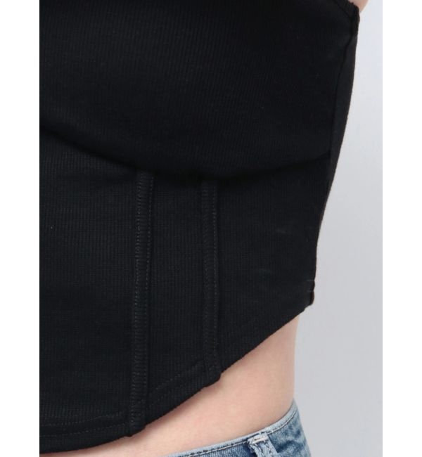 GYDA「コルセットデザインテレコビスチェ」|キャミソール|