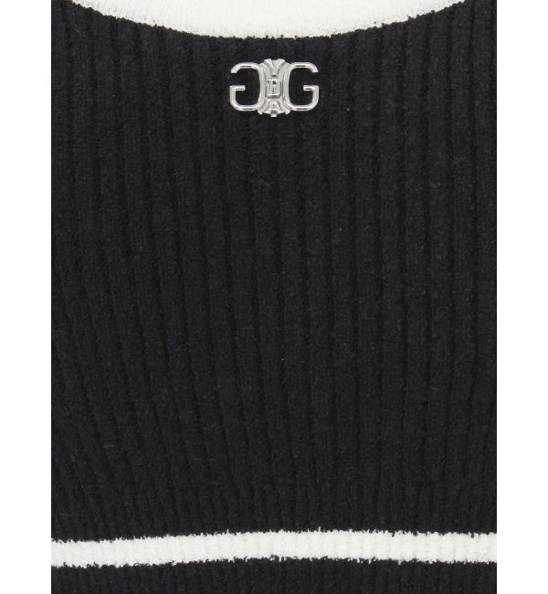 GYDA「ラインパイルニットビスチェ」|キャミソール|