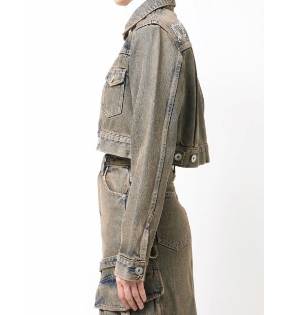 GYDA「STUPID RICH bijouデニムショートGジャン」|その他|