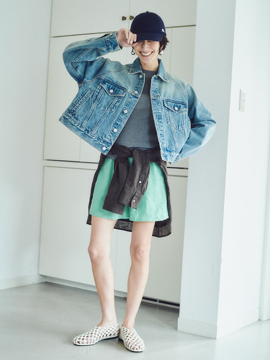 Mila Owen「フレンチリネンショートパンツ」|その他|