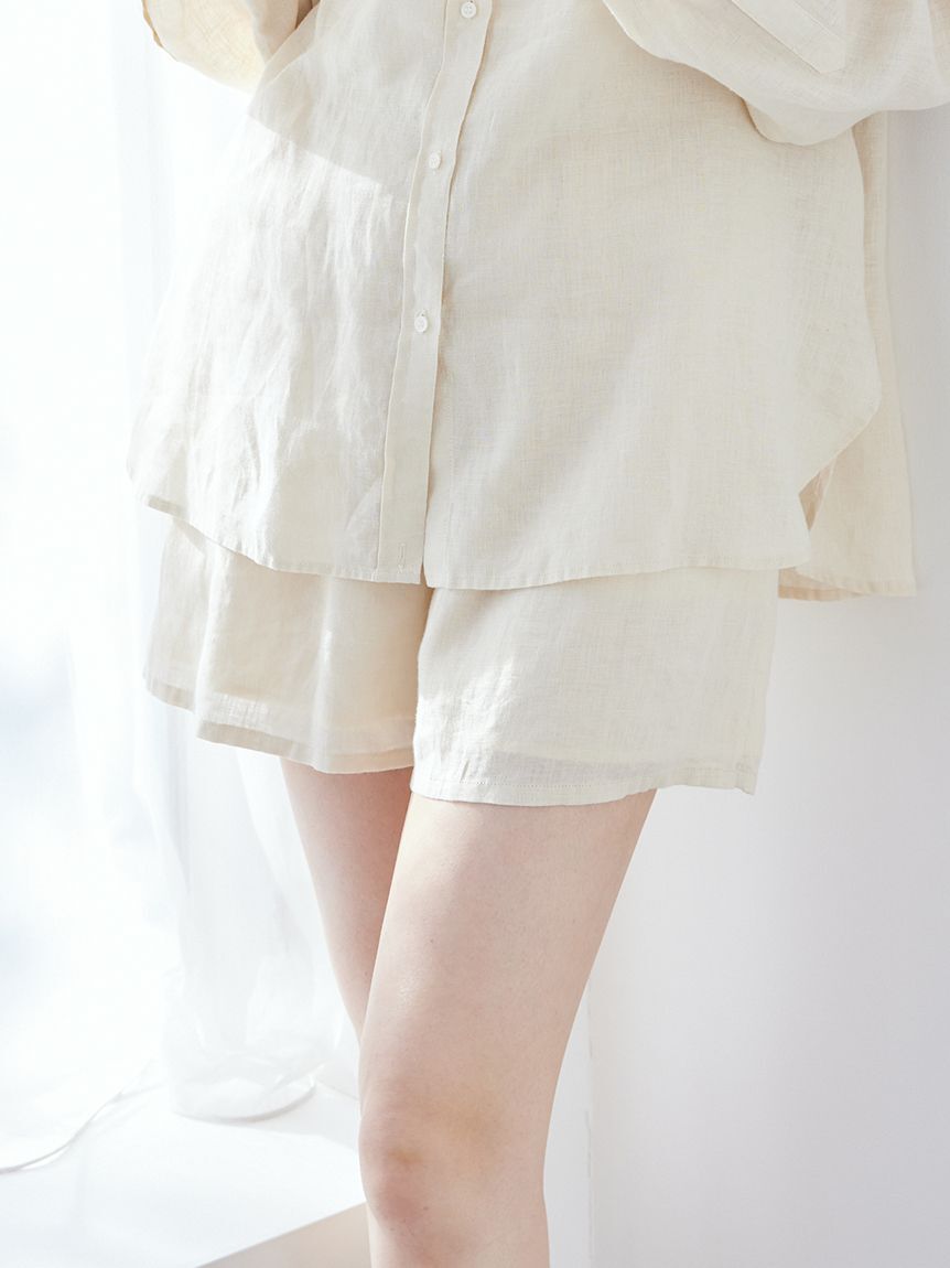 Mila Owen「フレンチリネンショートパンツ」|その他|LBEG