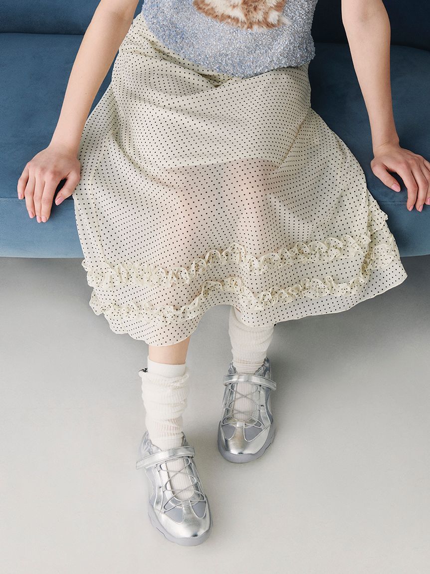 FURFUR「ミディナロースカート」|スカート|WHT