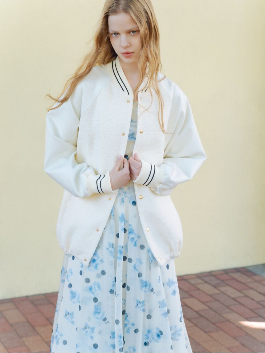 FURFUR「ぼかしフラワープリントワンピース」|ワンピース|