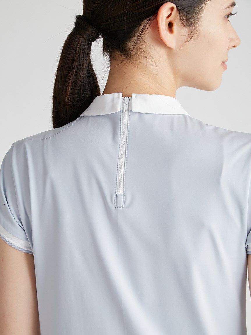 CELFORD「【CELFORD GOLF】　襟付きラインストーンプリントＴ」|その他|