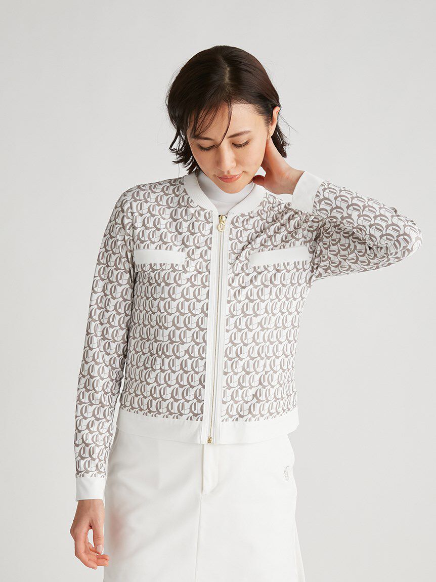 CELFORD「【CELFORD GOLF】モノグラムＰＴカットカーディガン」|その他|