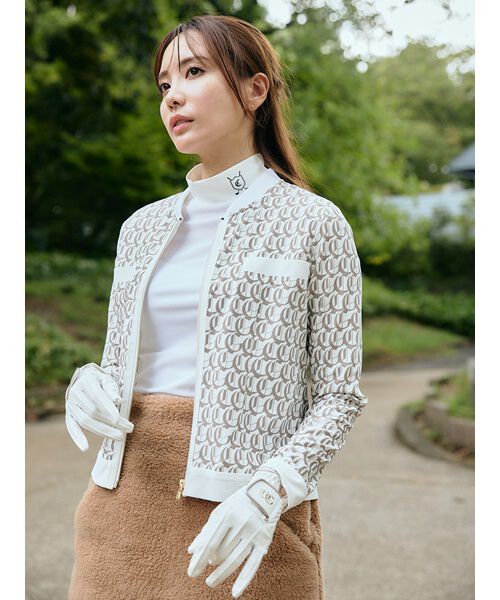 CELFORD「【CELFORD GOLF】モノグラムＰＴカットカーディガン」|その他|MOC