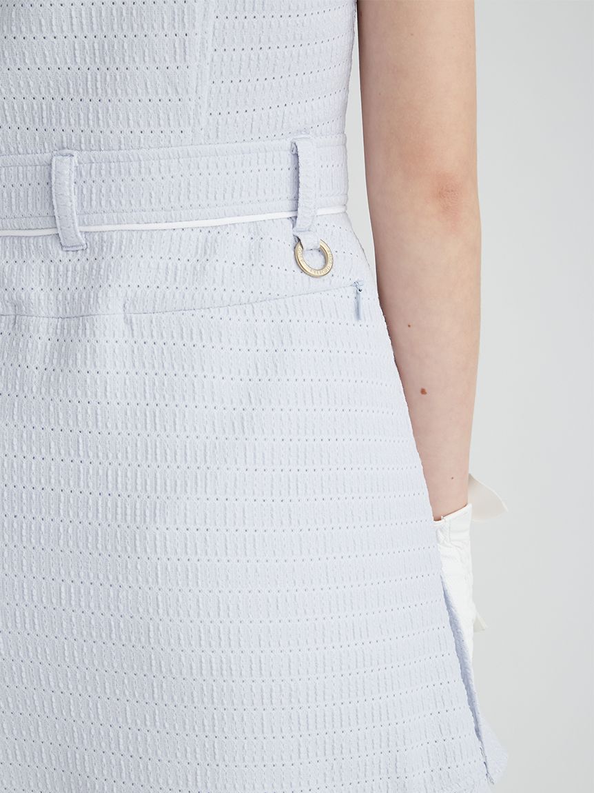 CELFORD「【CELFORD GOLF】ストレッチレース袖フレアワンピース」|ワンピース|