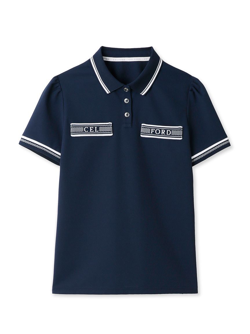 CELFORD「【CELFORD GOLF】ロゴジャガードカノコポロシャツ」|その他|NVY