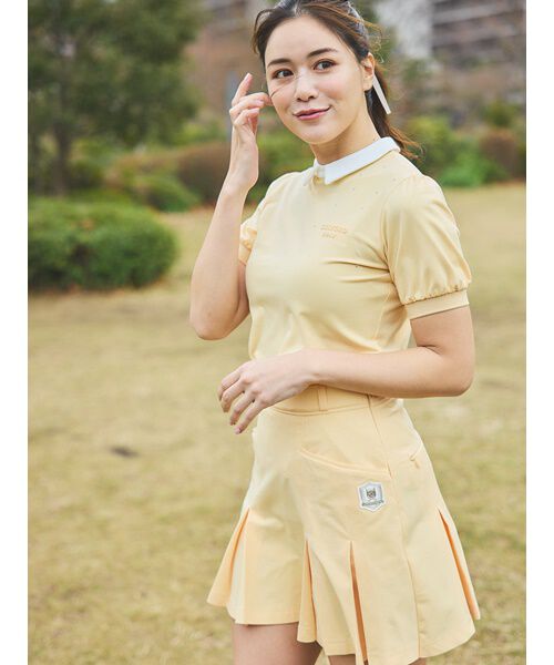 CELFORD「【CELFORD GOLF】衿付きラインストーントップス」|その他|