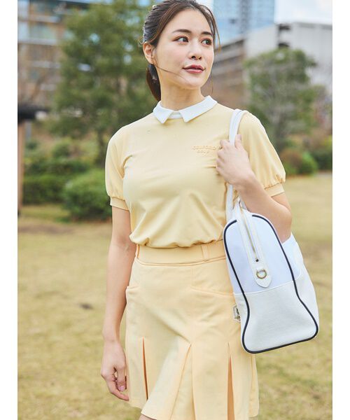 CELFORD「【CELFORD GOLF】衿付きラインストーントップス」|その他|