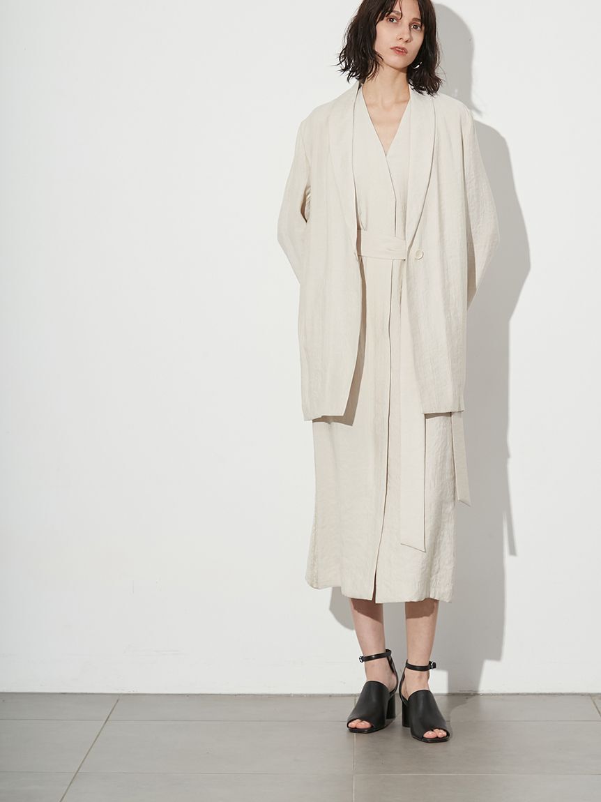 styling/「【セットアップ対応】バックサテンジャケット」|テーラードジャケット|